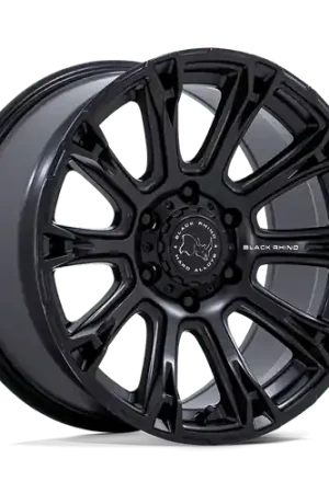 Black Rhino Hard Alloys BR020 DIAMONDBACK 5X127 17x9 -12 MATTE BLACK Special Discount