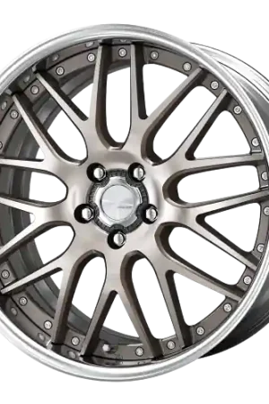 Work Lanvec Lm1 5x100 19x8+12 O Disk Trans Gray Polish In Demand