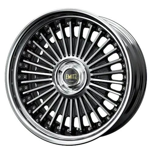 Work Emitz Black Polish 5x114.3 19x12.5 +45 Time-Limited