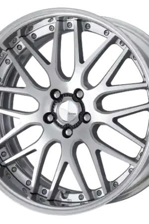 Work Lanvec Lm1 5x114.3 18x8.5+38 O Disk Machine Silver Polish No Minimum Order