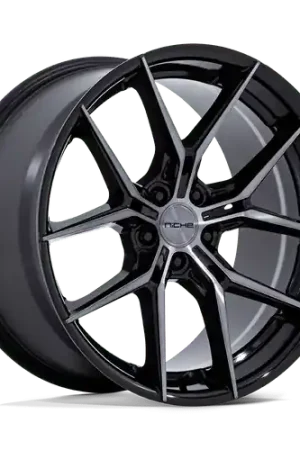 Niche 1PC NC279 PRODIGY 5 5X112 20x9 +20 GLOSS BLACK DARK TINTED CLEAR Deal