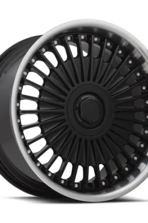 MRR VP4 5x120 20x10 +40 Black Machined Lip Final Sale