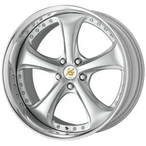 Work Wheels VS-KF 5x100 20x11+16 Light Grey Silver L Disk FULL REVERSE Latest