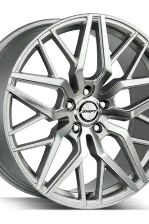 Shift Spring 5x114.3 22x9 +35 Silver Machined Exclusive