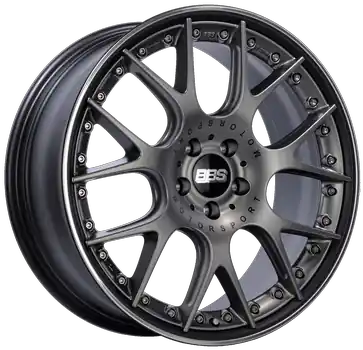 BBS CH-RII 5x108 21x9 +45 PFS Platinum Center Black Rim SS Rim Protector Warranty Included