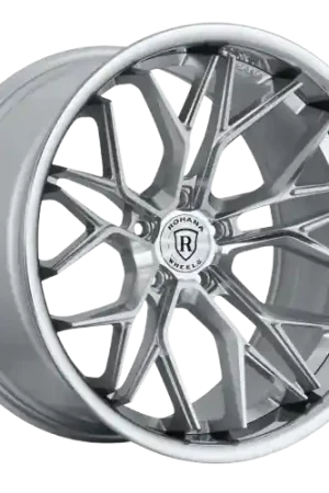 Sale Rohana RFC3 5x114.3 20x10 +40 Machine Silver/Stainless Lip