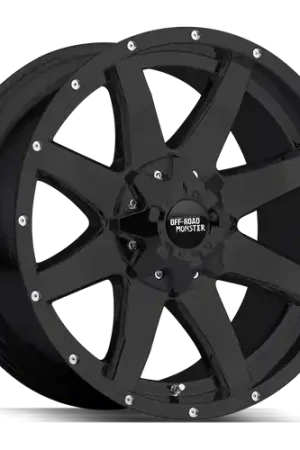 Off Road Monster M08 6x135/6x139.7 20x12-44 Flat Black Direct From Factory