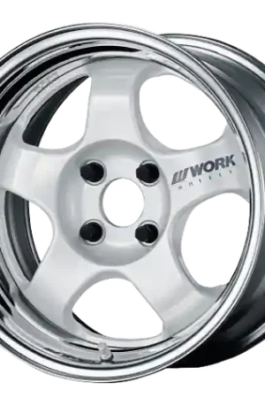 Work Meister S1 2P 5x114.3 15x8.5+45 A Disk White Affordable