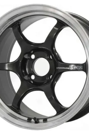 Advan Racing RG-D2 5x114.3 17x7.5 +48 MACHINING & BLACK GUNMETALLIC Certified
