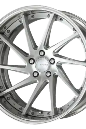 Work Gnosis Cvs 5x108 20x11.5+22 W Disk Brush Silver Clear Latest