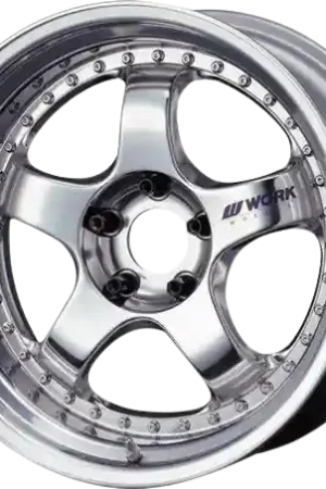 Work Meister S1 3P 5x108 18x8.5+3 A Disk Bright Buff Finish Trending