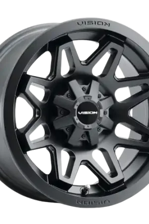 Vision ATV 416 Se7en 4x110 12x8-10 Matte Black Super Sale