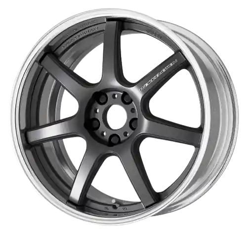 Fan Favorite Work T7r 2P 5x114.3 18x9.0 +0 Matte Gunmetal