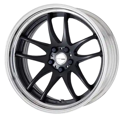 Work Cr 2P 5x105 19x11.5 +45 Matte Black Fresh Stock