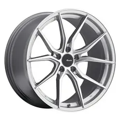 Free Returns Advanti Racing 80S Hybris 5X108 18x8 +45 Silver with Machined Face