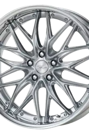 Work Schwert Quell 5x114.3 19x7.5+38 A Disk Silky Rich Silver Top Pick