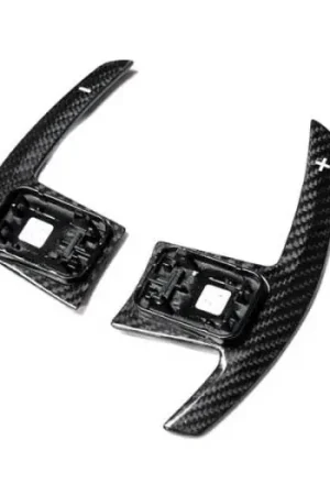 BMW Competition Paddle Shifters - Gloss CF w/ Red Indicators bmwg30020-3 High Quality