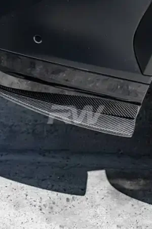 BMW F95 X5M F96 X6M Carbon Fiber Rear Splitters bmwf9604 Price Cut