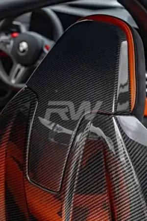 Order Now BMW G80 M3 / F93 M8 Carbon Fiber Seat Backs bmwg8008