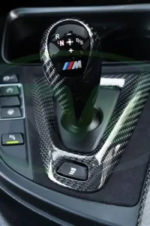 Last Chance Carbon Fiber Alcantara Shift Console Trim BMW F8x bmwf8x021