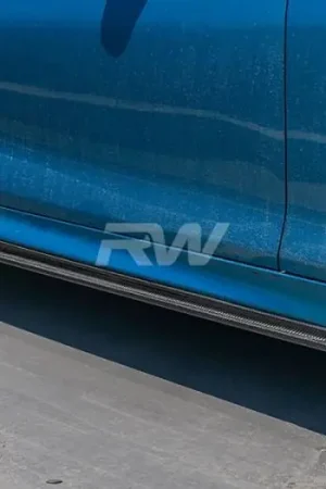 BMW F22 F23 Carbon Fiber Side Skirt Extensions bmwf22010 Brand New