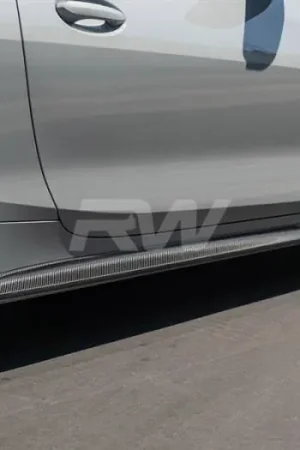 BMW G22/G23 Carbon Fiber Side Skirt Extensions bmwg2202 Price Cut