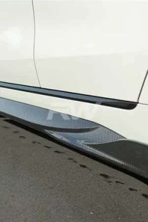 BMW G26 4-Series Carbon Fiber Side Skirt Extensions bmwg2604 Hot Deal