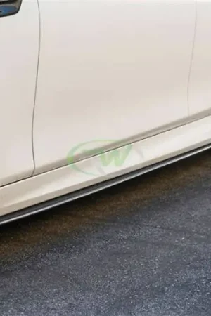 Fresh Stock BMW F10 F11 CF Performance Style Side Skirt Extensions bmwf10060
