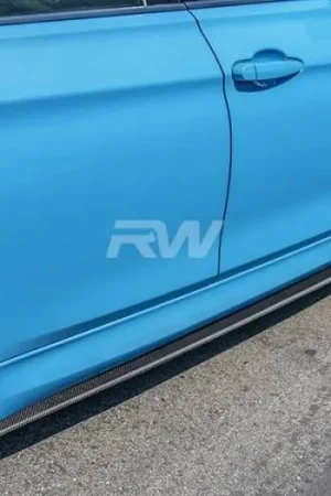 BMW F80 M3 Carbon Fiber Side Skirt Extensions bmwf8x019 Get Yours