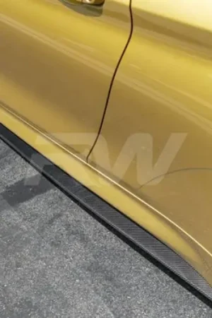 Mega Sale BMW F82 F83 M4 CF Side Skirt Extensions bmwf82m405