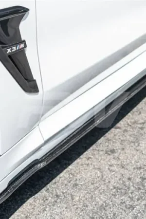Premium BMW G01 G02 F97 F98 RWS CF Side Skirt Extensions bmwf9702