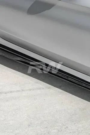 Markdown Mercedes W205 GTX CF Side Skirt Extensions mercw20511