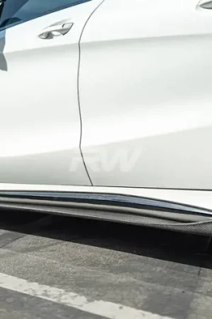 Fresh Stock Mercedes CLA250 CLA45 CF Side Skirt Extensions mercc11705