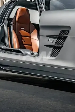 Mercedes SLS Renn Style CF Side Skirt Extensions mercsls03 Luxury