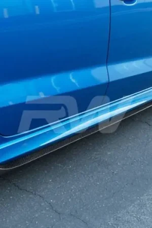 Audi 8v A3 S3 RS3 Carbon Fiber Side Skirt Extensions audi8v003 Budget