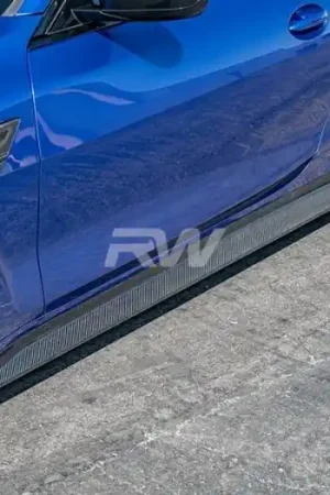Buy Today BMW G82/G83 M4 3D Style Carbon Fiber Side Skirts bmwg82013