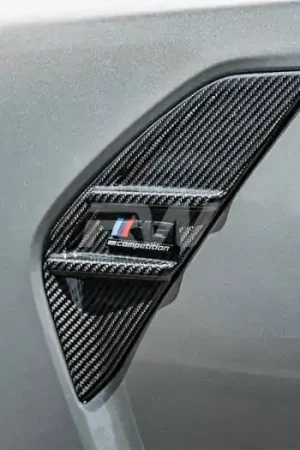 New Release BMW G80 M3 V2 Carbon Fiber Side Vent Covers bmwg80018