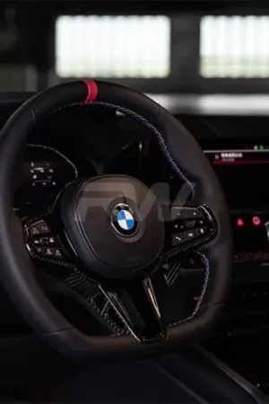 BMW G22 G26 4-Series LCI Carbon Fiber Steering Wheel Trim bmwg22020 Fan Favorite