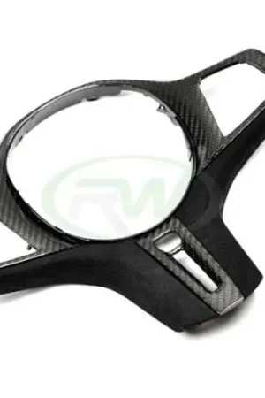 Last Chance CF Alcantara Steering Wheel Trim Pre LCI Heated w traffic Assist bmwg05006-1