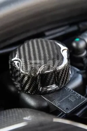 BMW Carbon Fiber Charge Cooler Tank Cap Cover bmwg01019 Original