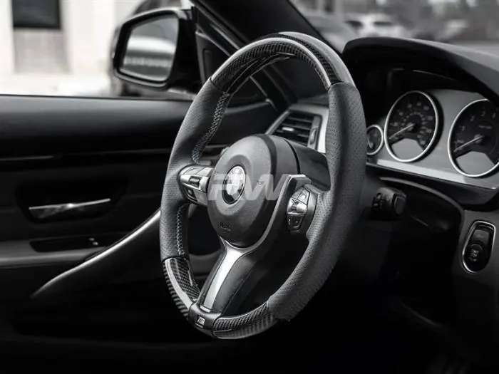 Price Cut BMW F2X F3X F8X CF Steering Wheel w/Alcantara bmwf8x065-1