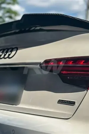 Special Offer Audi B9 A4/S4 GTX Carbon Fiber Trunk Spoiler audib9a406