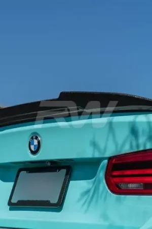 BMW F30 F80 M3 GTX V2 Carbon Fiber Trunk Spoiler bmwf80m308 Fresh Stock