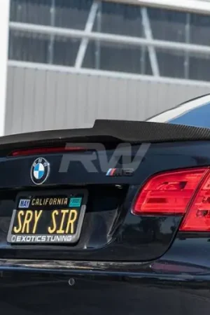 BMW E93 M4 Style Carbon Fiber Trunk Spoiler bmwe9xm336 Buy Online