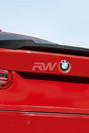 BMW F30 F80 M4 Style Carbon Fiber Trunk Spoiler bmwf30033 Premium