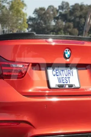 Brand New BMW F33 F83 CS Style Carbon Fiber Trunk Spoiler bmwf8x040