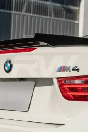 BMW F33 F83 M4 Style Carbon Fiber Trunk Spoiler bmwf8x063 Markdown