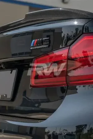 Hot Deal BMW G30 F90 CS Style Carbon Fiber Trunk Spoiler bmwf9011