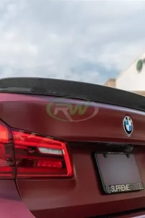 BMW G30 F90 3D Style Carbon Fiber Trunk Spoiler bmwg30016 Price Cut