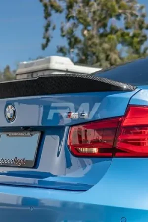 BMW F30 F80 M3 RWS Carbon Fiber Trunk Spoiler bmwf8x038 Best Choice